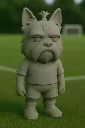 yorkshire terrier futbolista STL