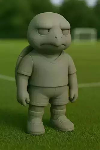 tortuga futbolista STL