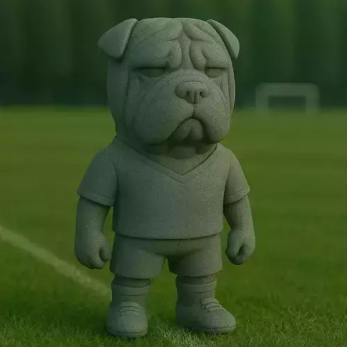 sharpei futbolista STL