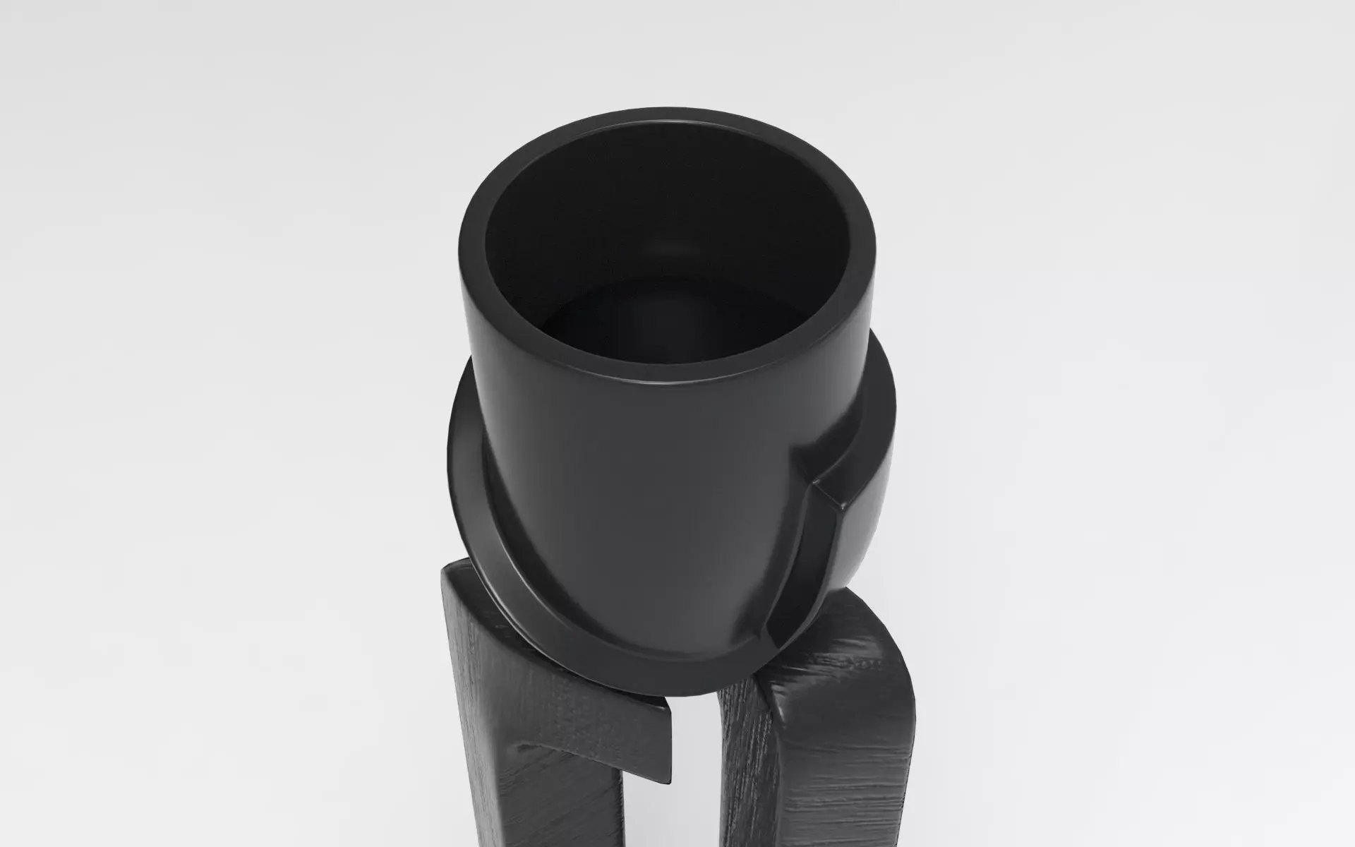 Pikka Plant Pot Low-poly 3D model_4