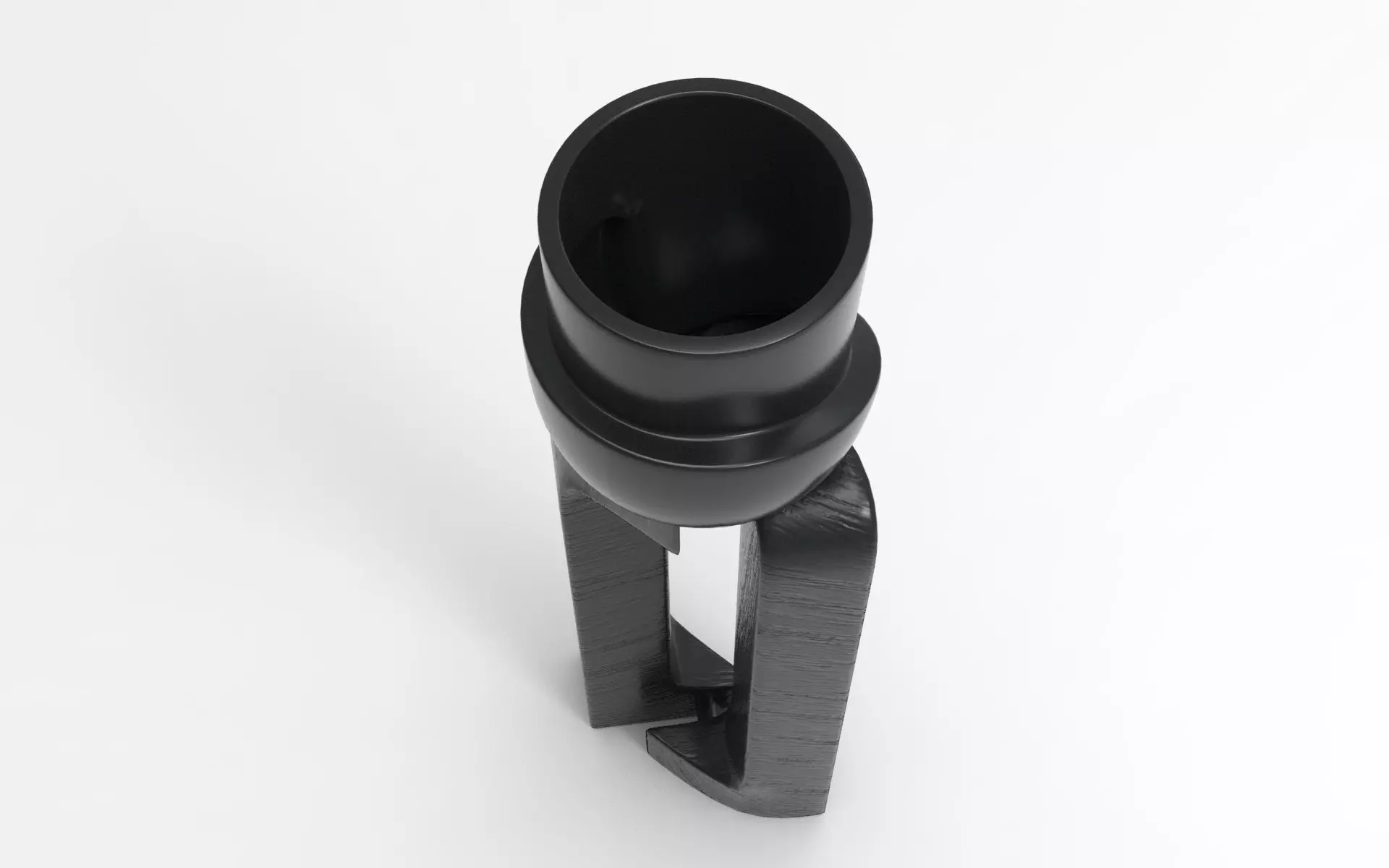 Pikka Plant Pot Low-poly 3D model_1