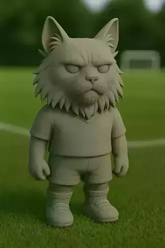 mainecoon futbolista STL