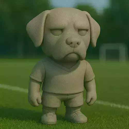 labrador futbolista STL
