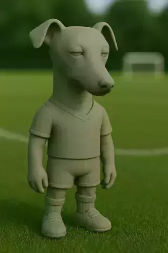 galgo futbolista STL