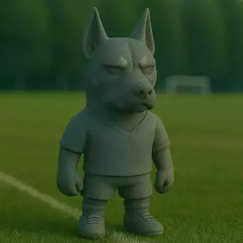 doberman futbolista STL