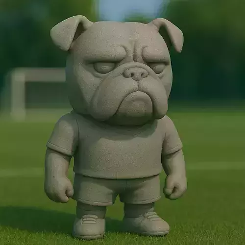 bulldog futbolista STL