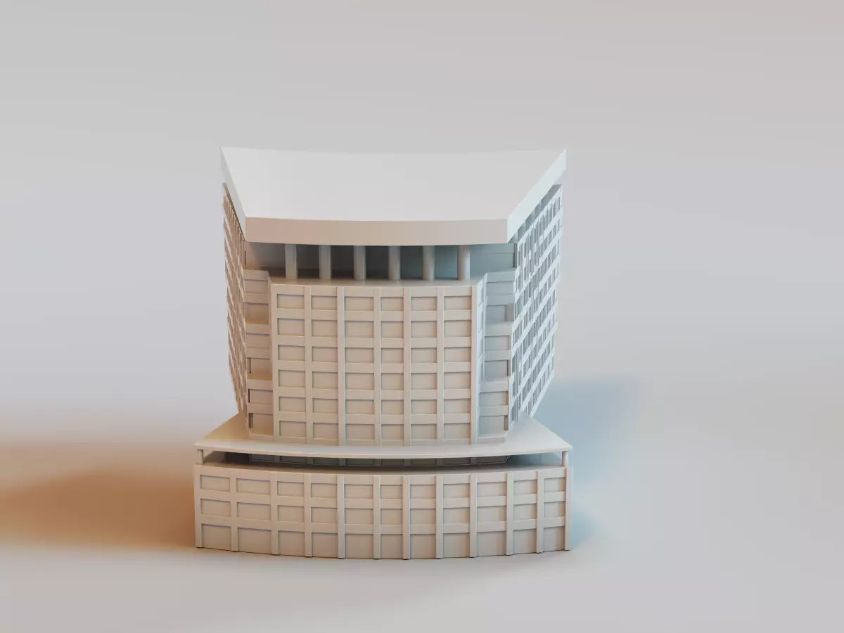 Expo 2020 Dubai AL Wasl dome plaza 3D print model_2