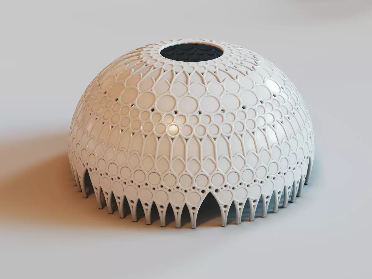 Expo 2020 Dubai AL Wasl dome plaza 3D print model_3