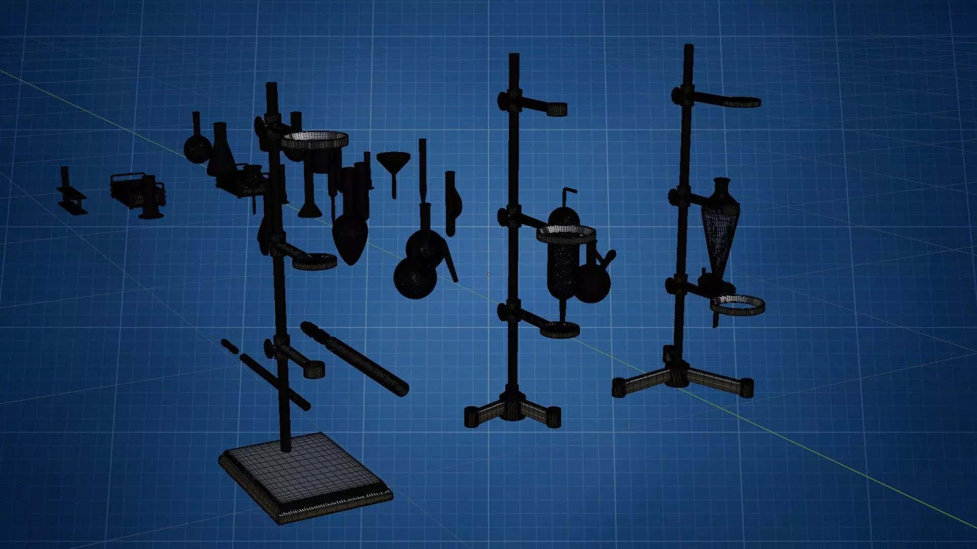 Flasks HP 3D model_5