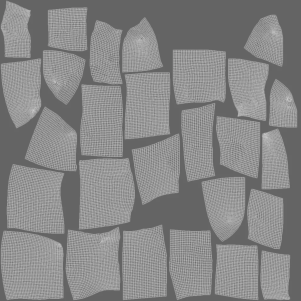 globe stylized Low-poly 3D model_10