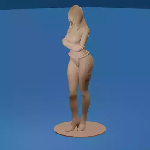 Beautiful Hooded Goddess