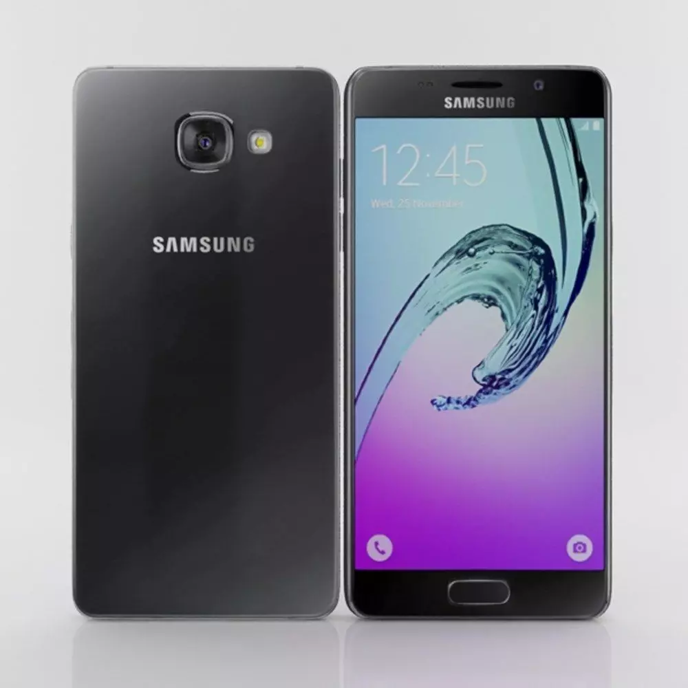 Samsung A5 All mobiles 3D model_11