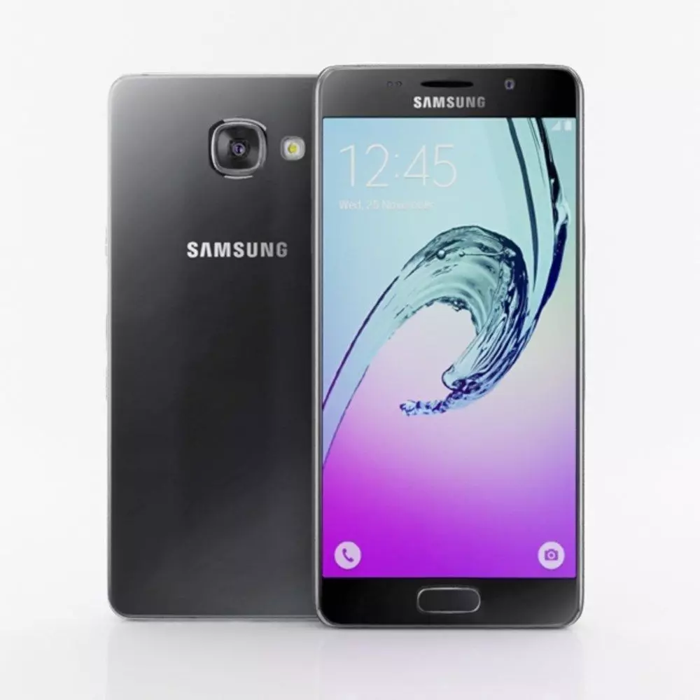 Samsung A5 All mobiles 3D model_12