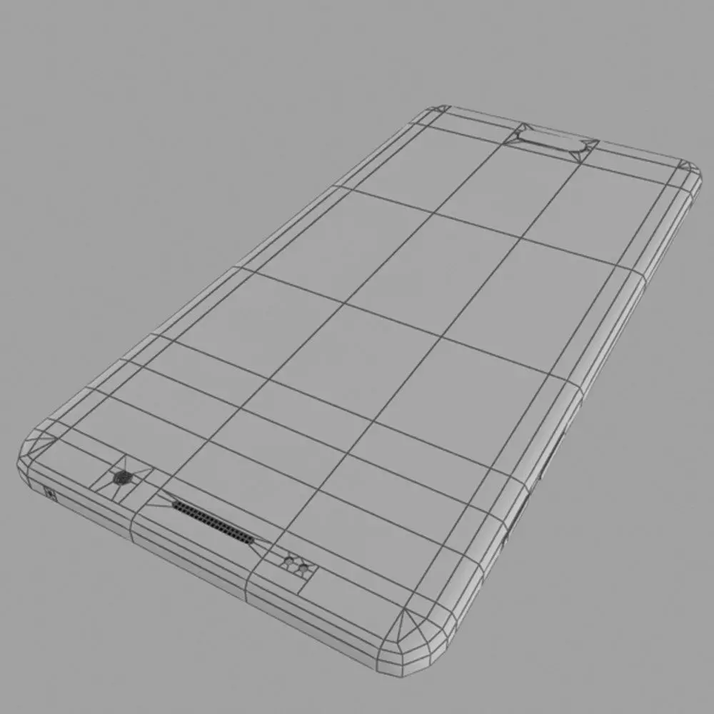 Samsung A5 All mobiles 3D model_35