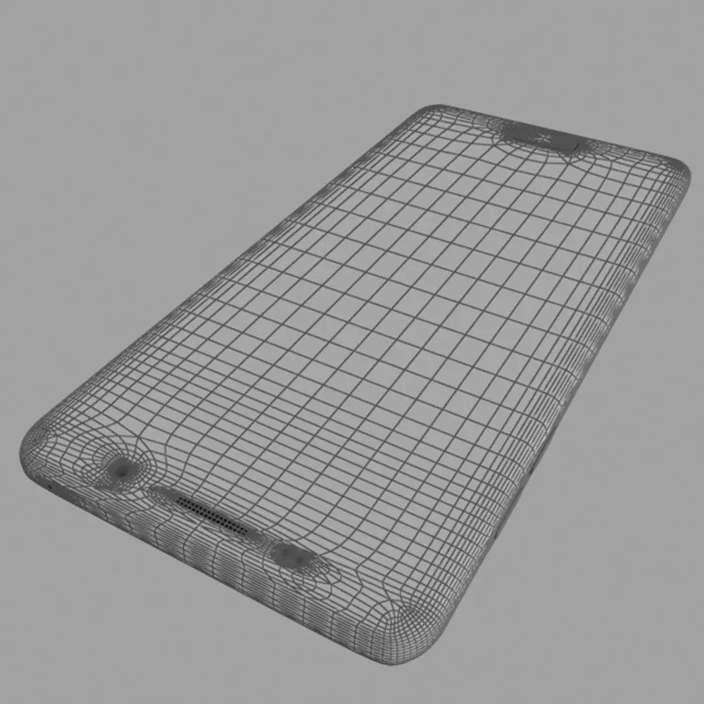 Samsung A5 All mobiles 3D model_36
