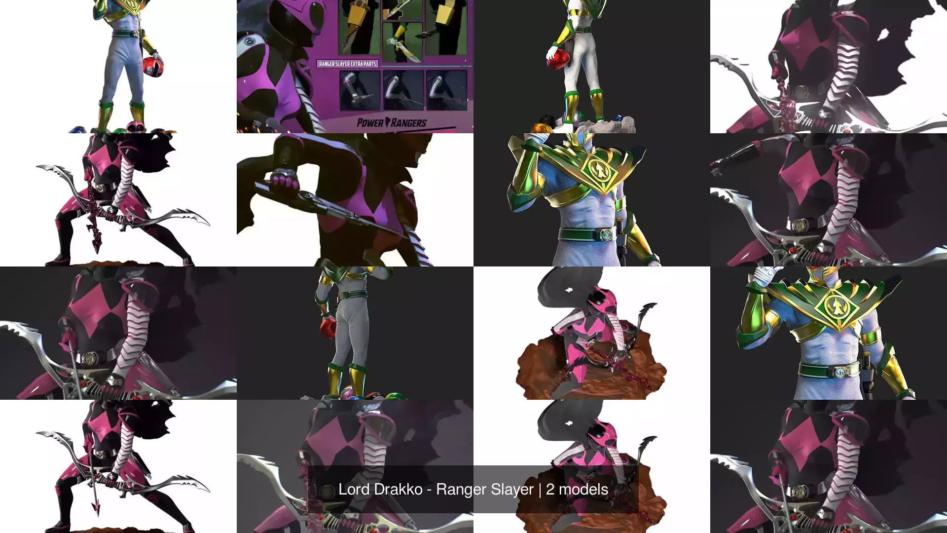 Lord Drakko - Ranger Slayer 3D Model Collection_0