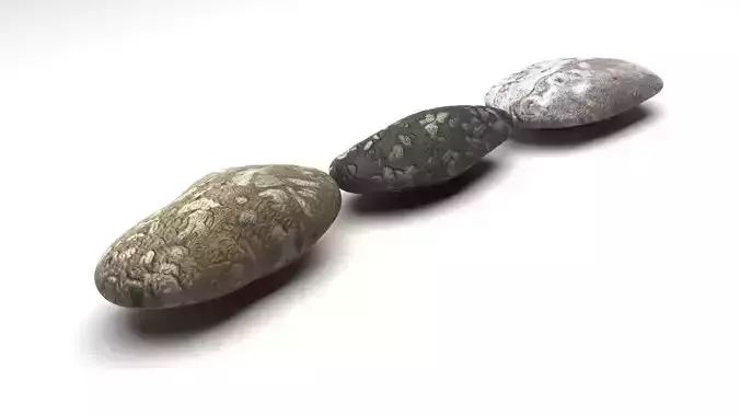 Rocks Set 3D model