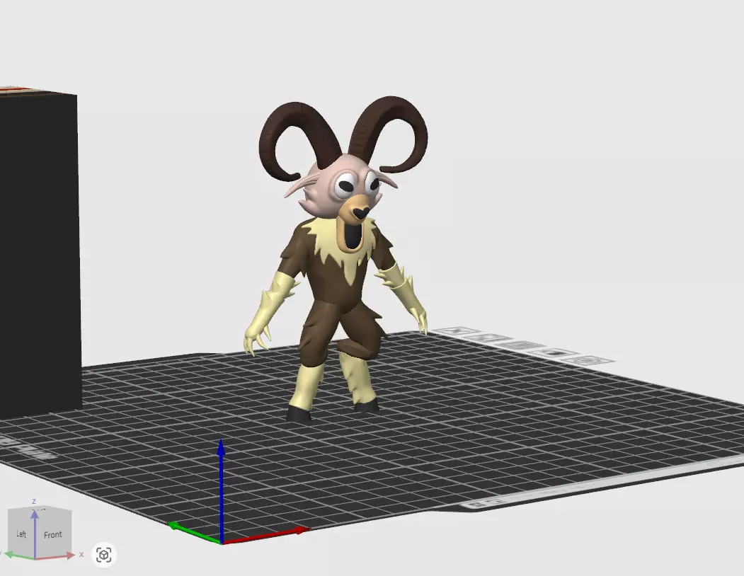 Ram 99 nights in the forest STL 3D Model 3mf Multicolor 3D print model_4