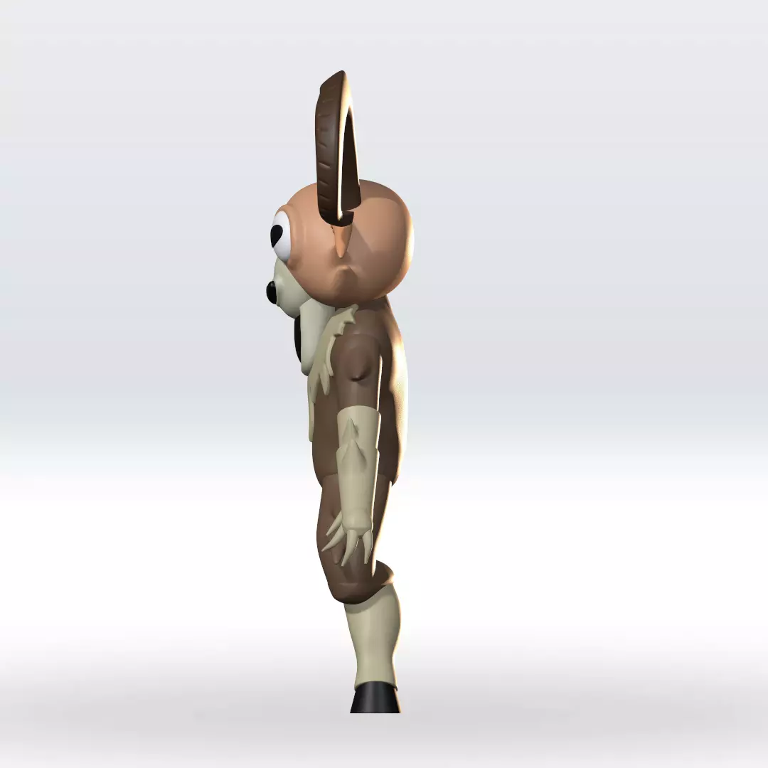 Ram 99 nights in the forest STL 3D Model 3mf Multicolor 3D print model_1