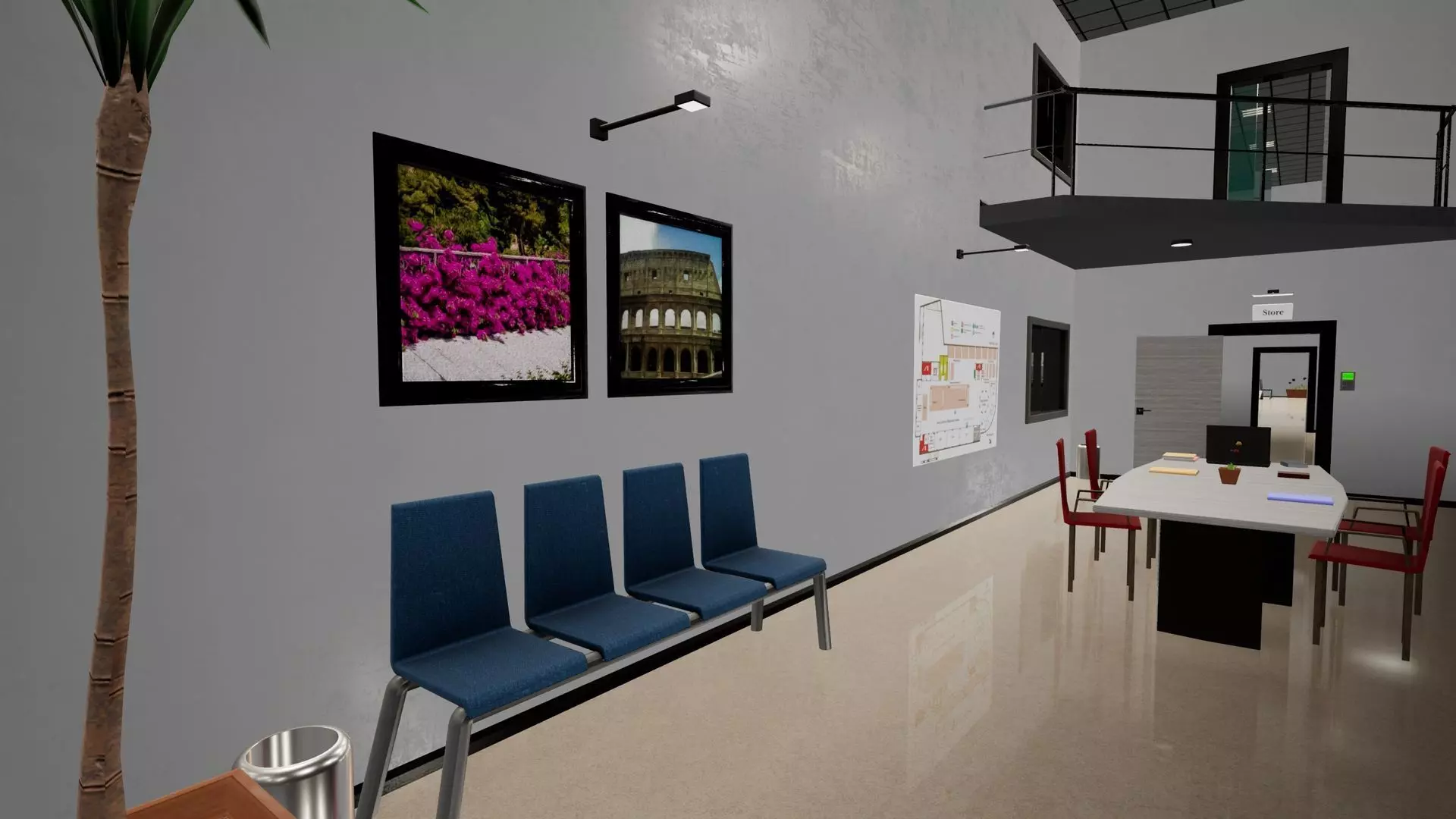 Modular Megapack Low-poly 3D model_12