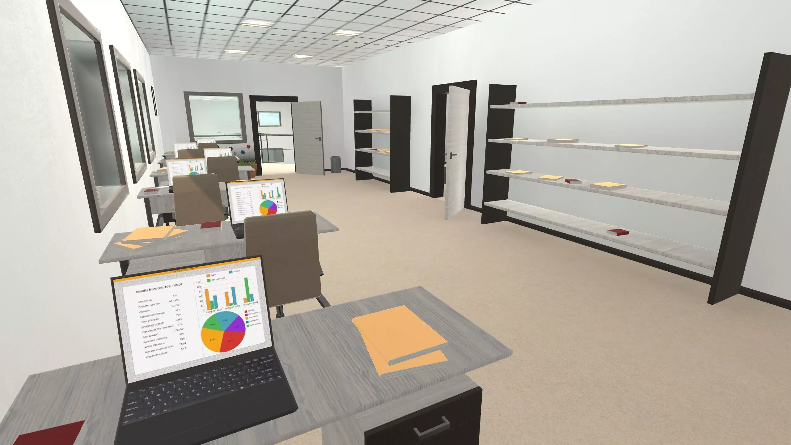 Modular Megapack Low-poly 3D model_25