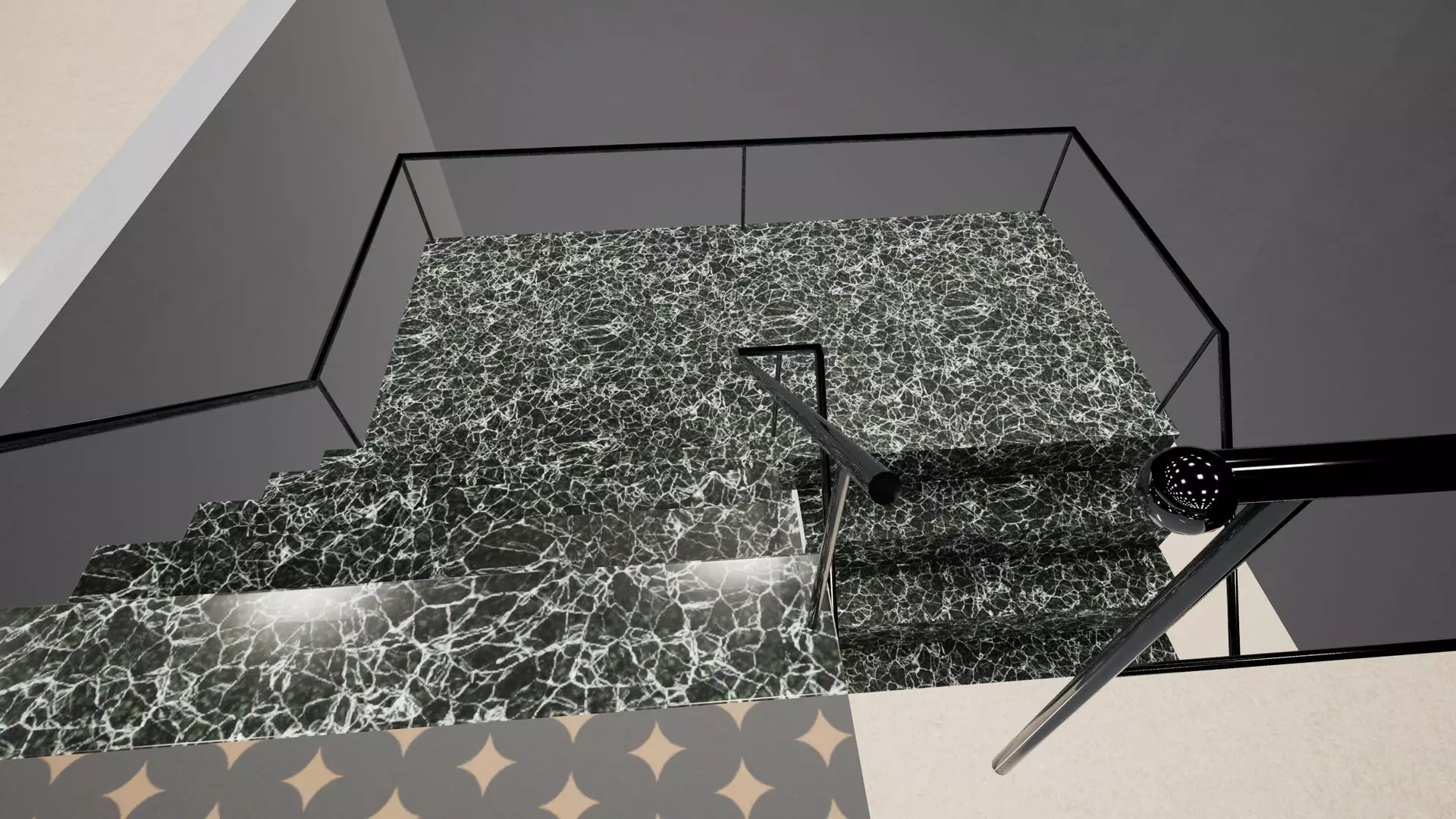 Modular Megapack Low-poly 3D model_6