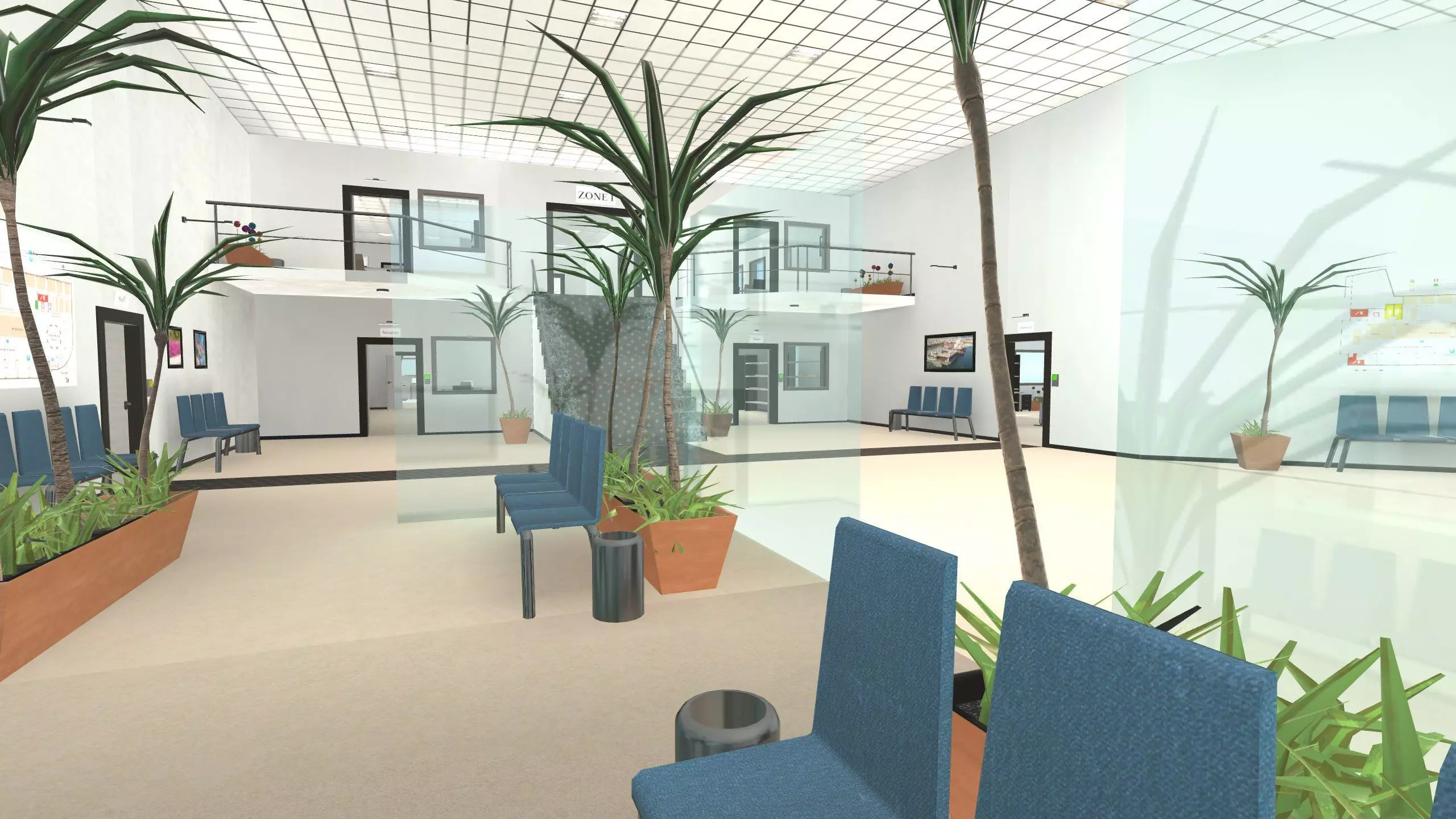 Modular Megapack Low-poly 3D model_27