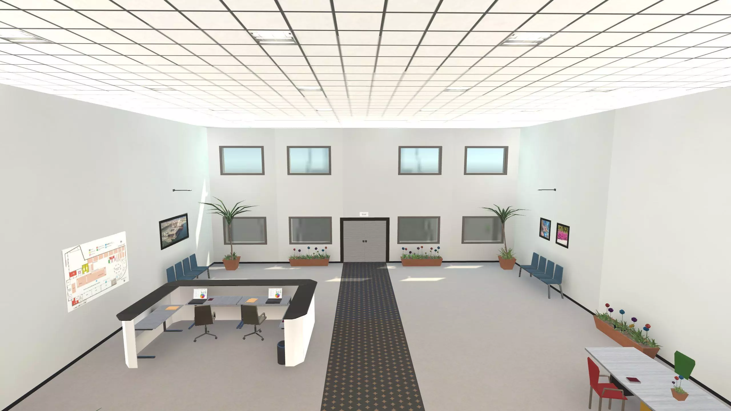 Modular Megapack Low-poly 3D model_21