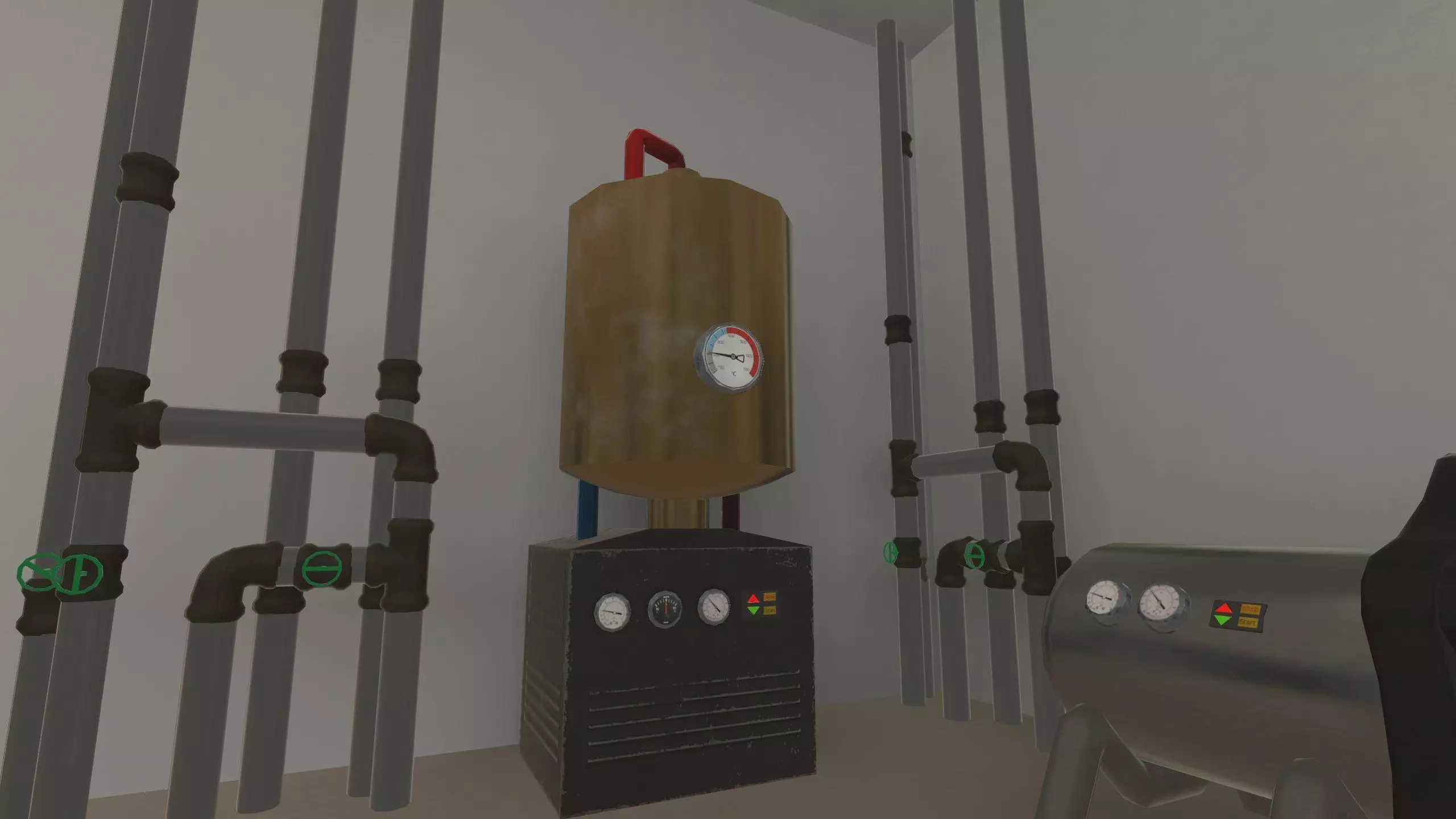 Modular Megapack Low-poly 3D model_32