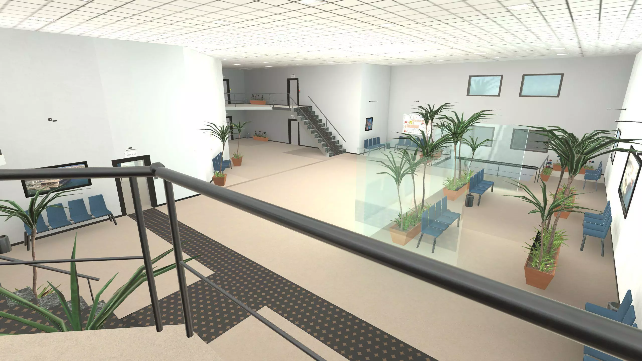 Modular Megapack Low-poly 3D model_20