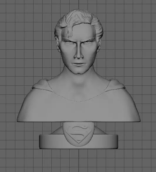 Superman 3 3D print model_0