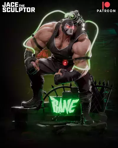 Bane - 3D Digital STL File