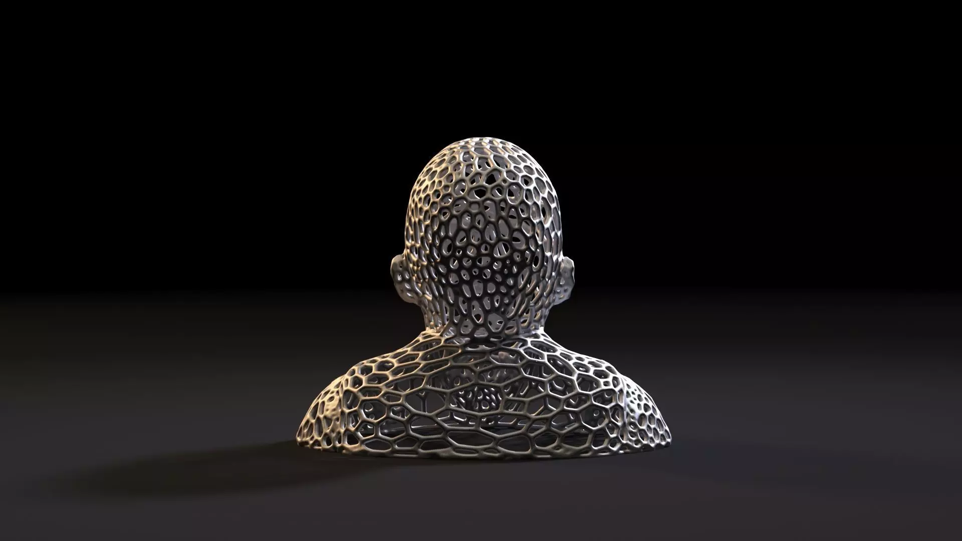 Voldemort Voronoi 3D print model_3