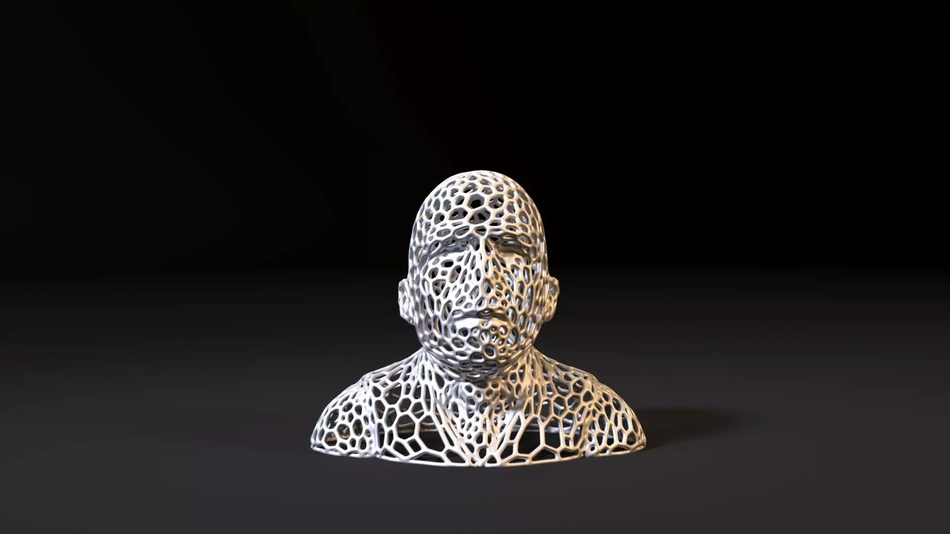 Voldemort Voronoi 3D print model_7