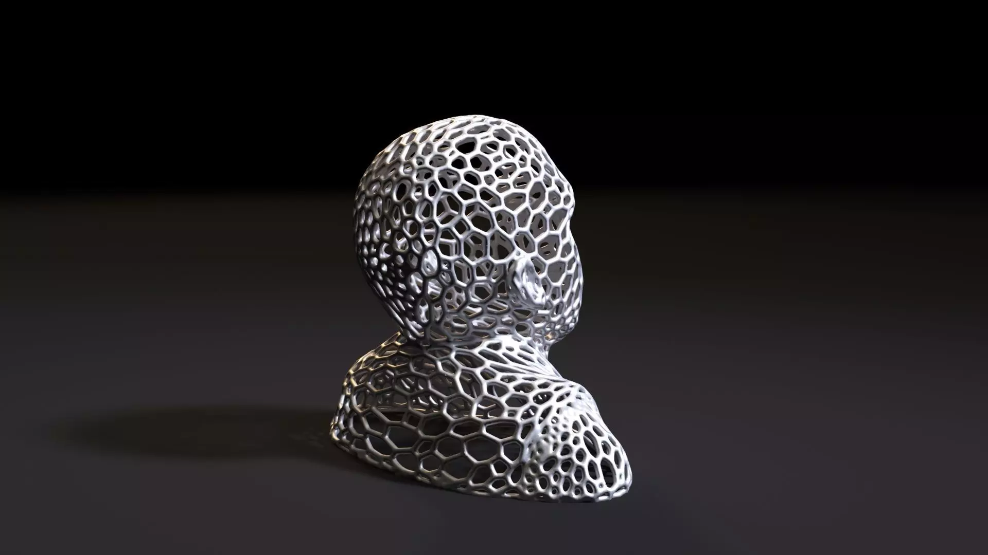Voldemort Voronoi 3D print model_4