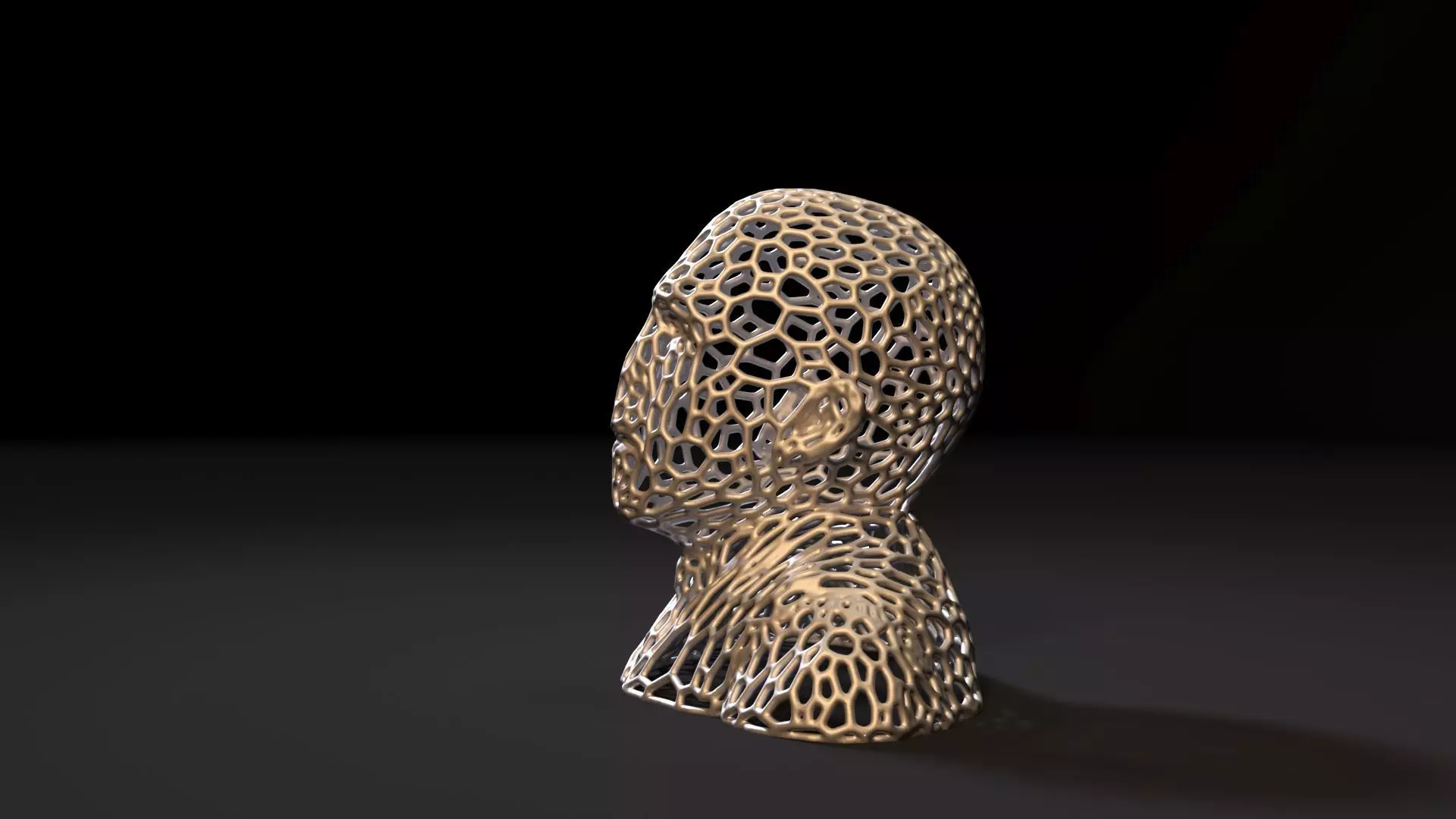 Voldemort Voronoi 3D print model_1