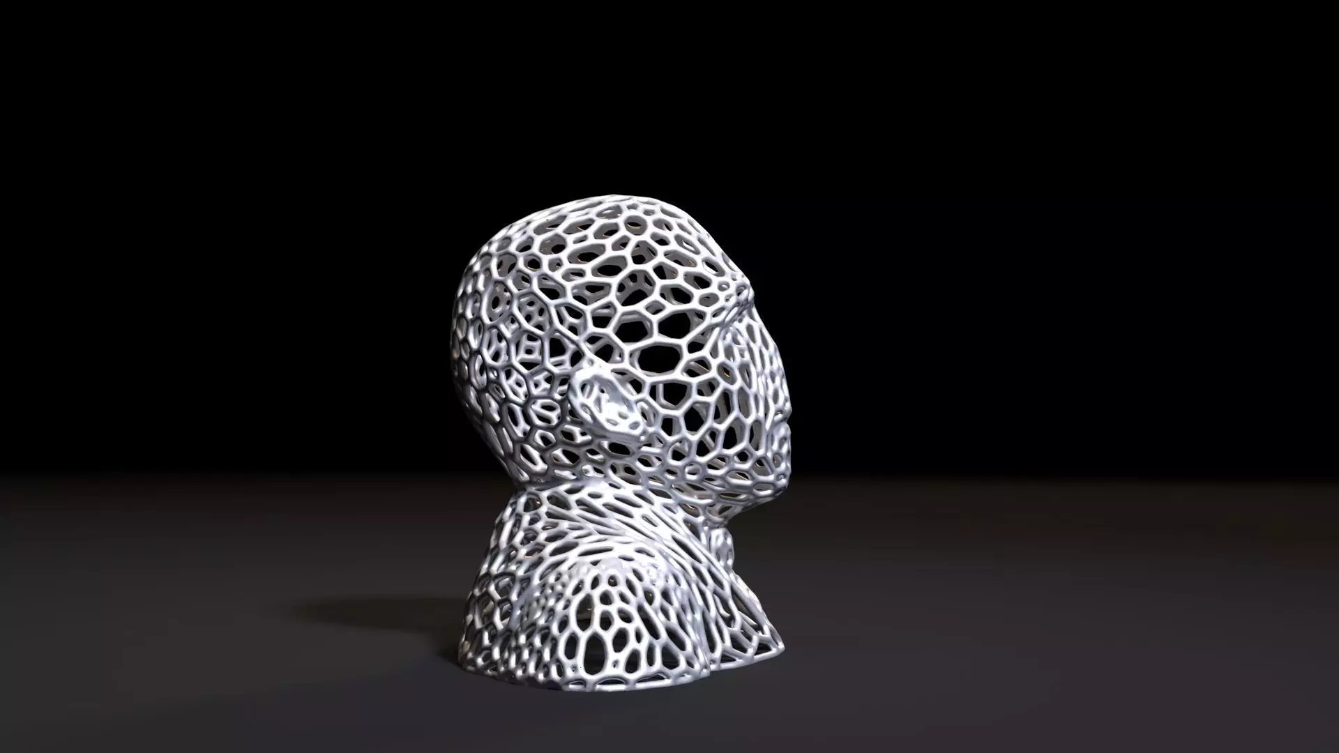 Voldemort Voronoi 3D print model_5
