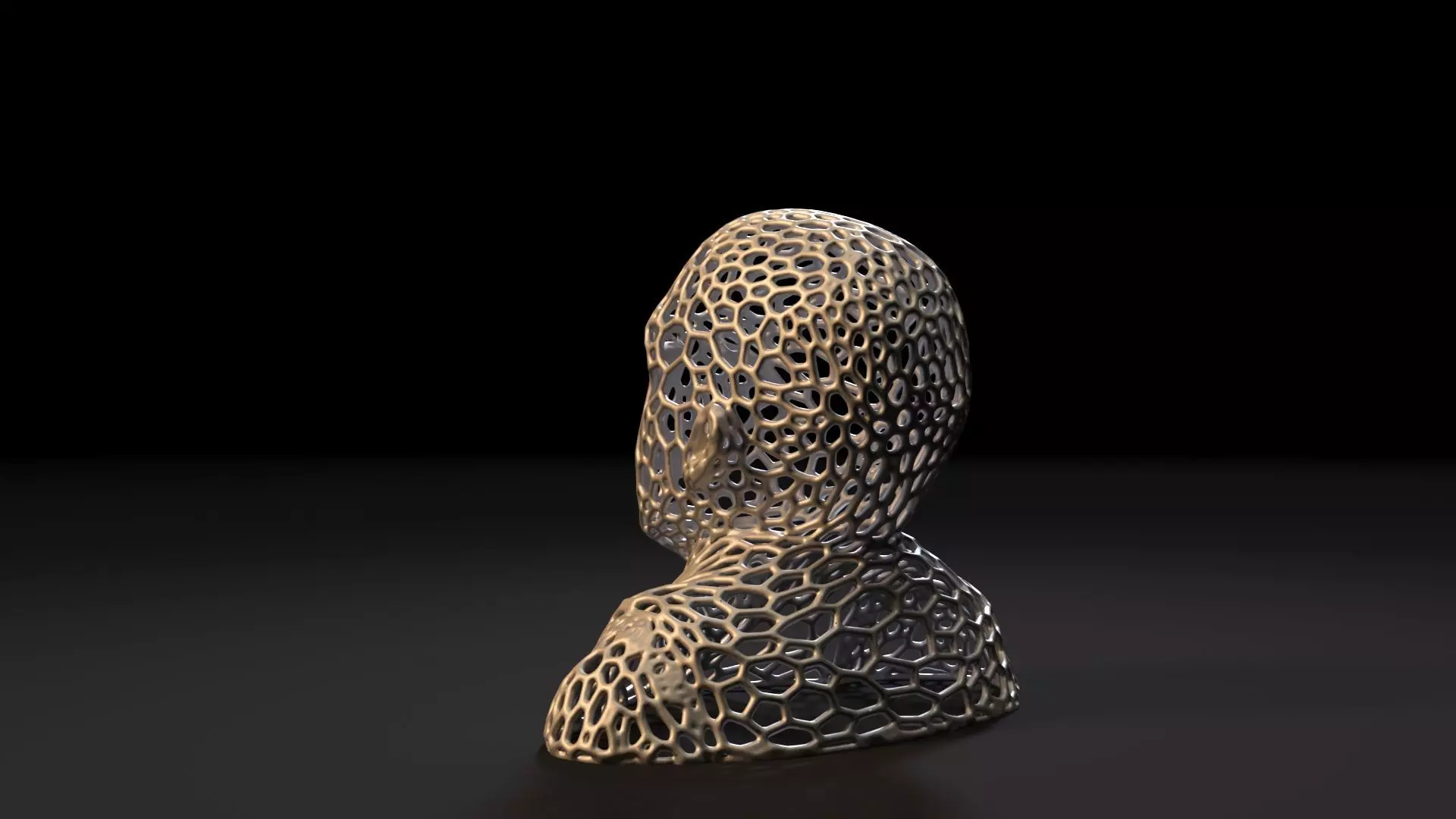 Voldemort Voronoi 3D print model_2