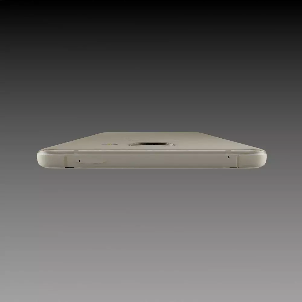 Samsung Galaxy A9 pro 2016 Champagne Gold 3D model_6