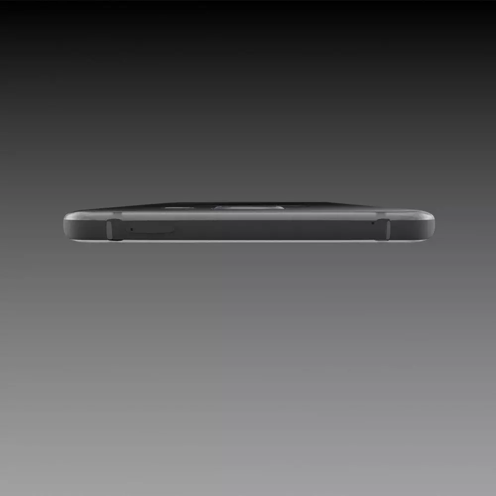 Samsung Galaxy A9 pro 2016 Midnight Black 3D model_7