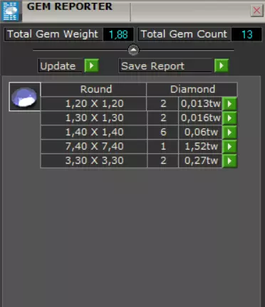 Three Stone Diamond Ring 3D print model_13