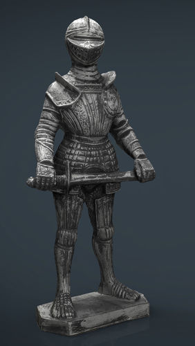 Knight Armor 2 Low-poly 3D model