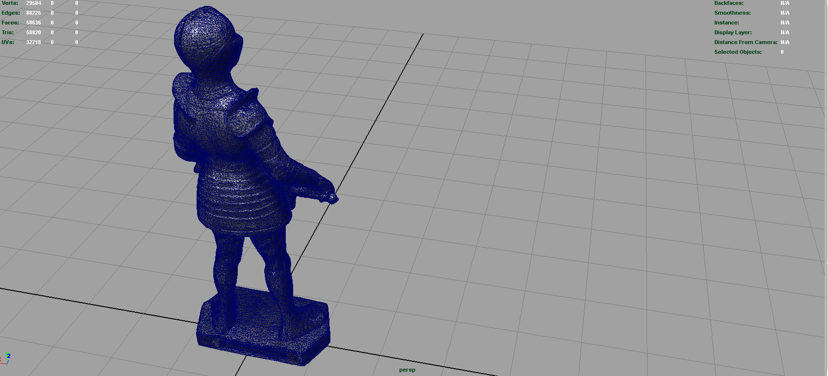 Knight Armor 2 Low-poly 3D model_11