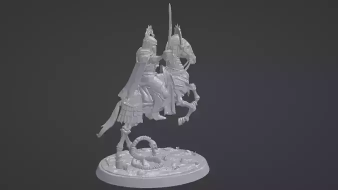 Tomb King on Skeletal Steed Undead Pharaoh Cavalry