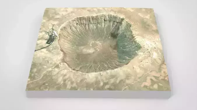 Meteor Crater Arizona USA 3D model