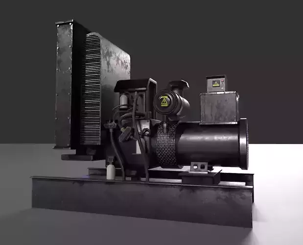 Industrial electric generator