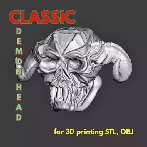 Classic Demon Head 