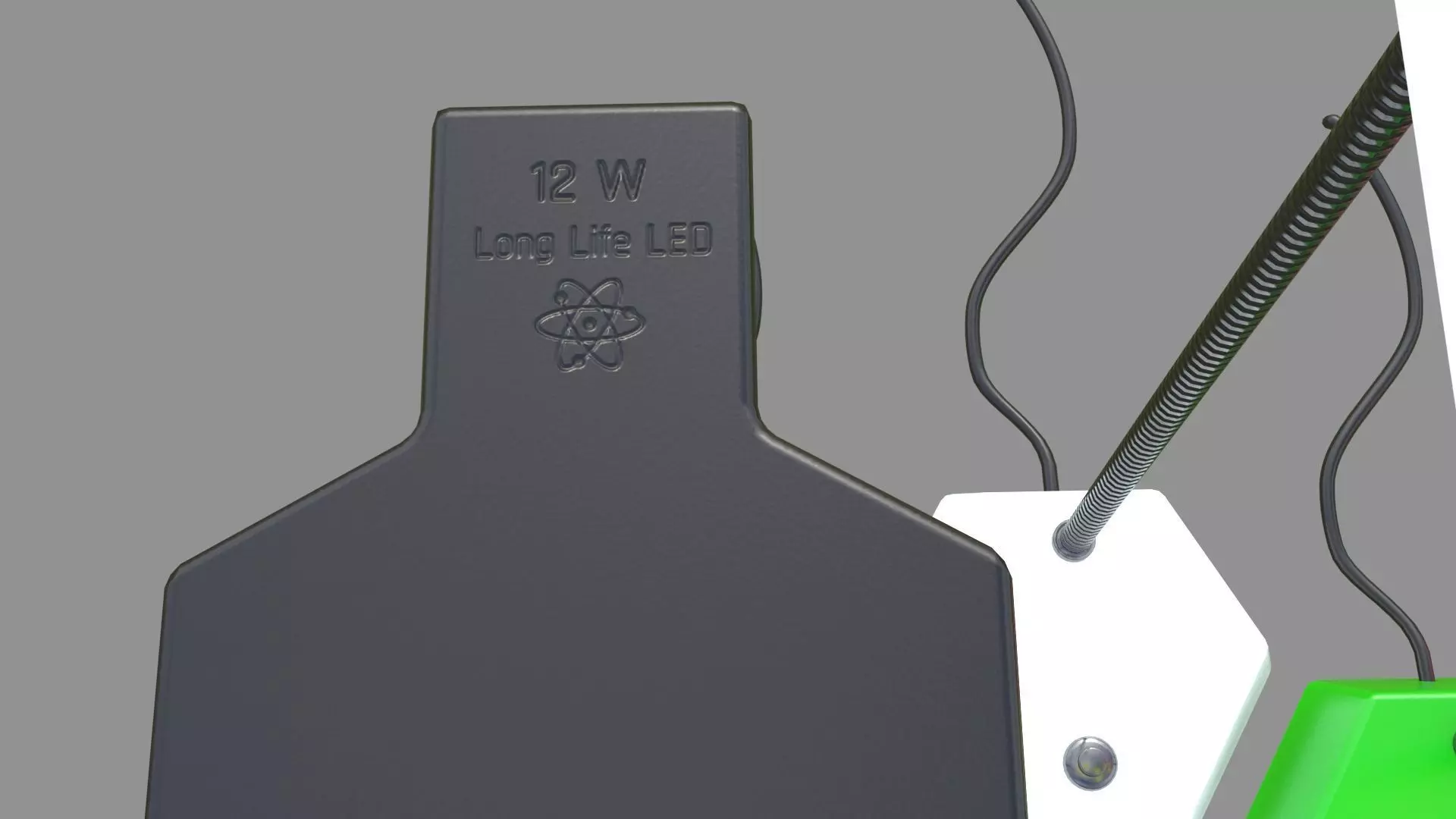 Office Lamps Low-poly 3D model_2