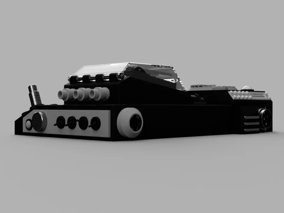 Kleyas Safehouse Fractal Radio Transmitter 3D print model_3