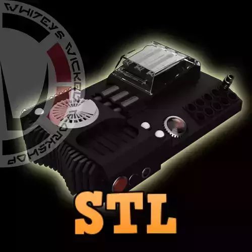 Kleyas Safehouse Fractal Radio Transmitter 3D print model Kleyas Safehouse Fractal Radio Transmitter 3D print model